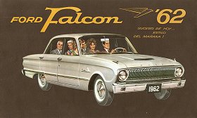 Folleto lanzamiento Falcon 1962 en Argentina