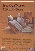 Publicidad de1983 haciendo referencia a la caja automatica.